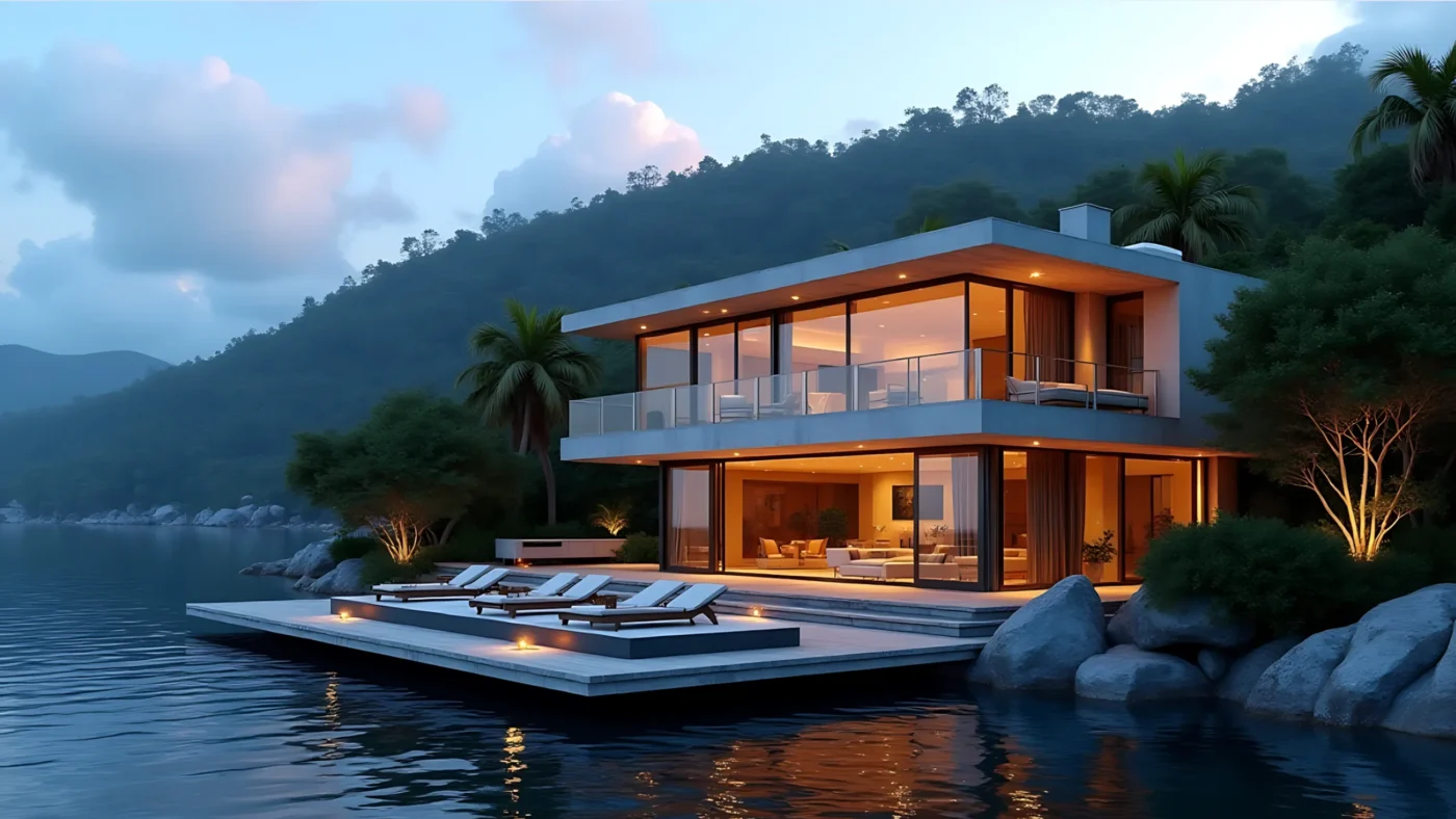 Kiến Trúc Nhà Nghỉ Dưỡng Thiết Kế Mở Đón Trọn Thiên Nhiên