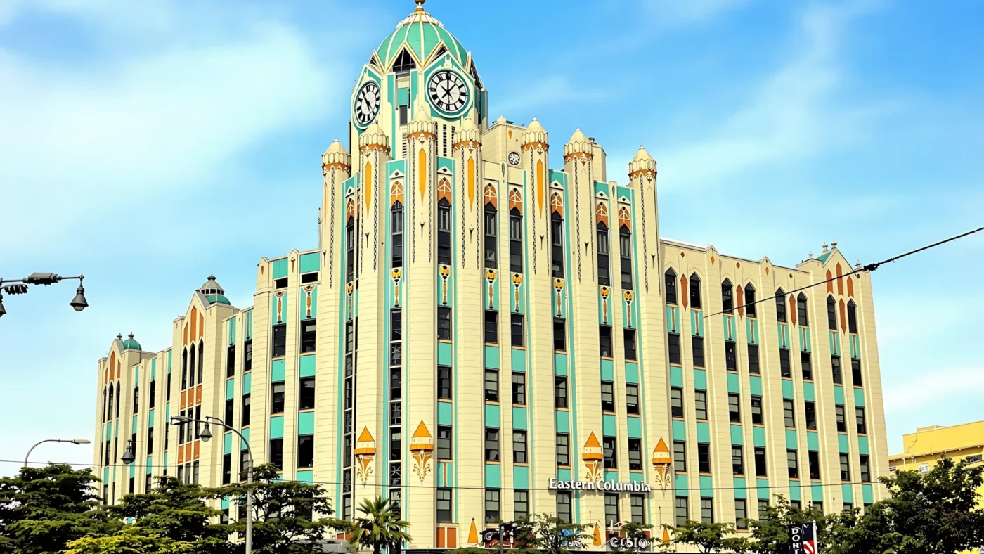 Eastern Columbia Kiến trúc Art Deco