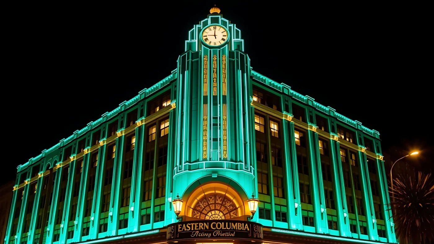 Eastern Columbia Kiến trúc Art Deco