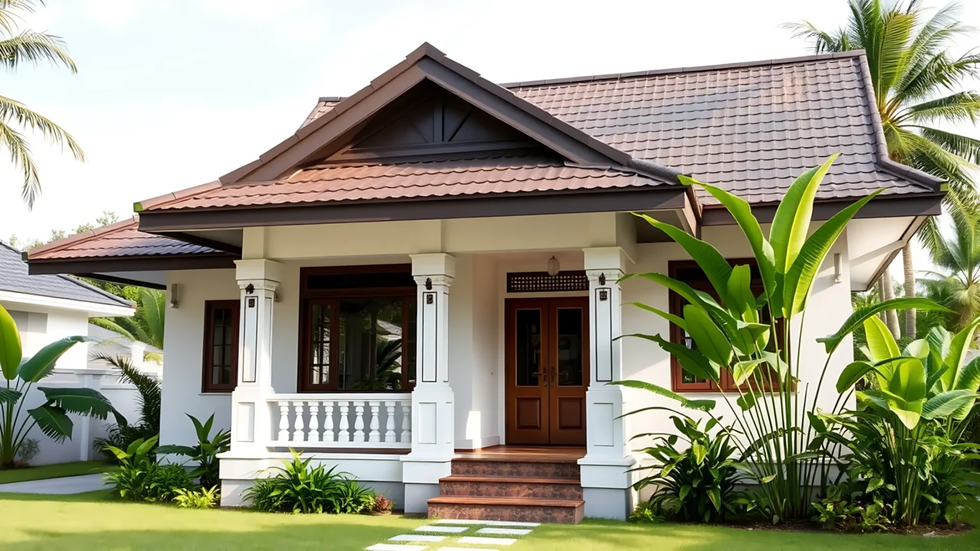 Kiến Trúc Nhà Cấp 4 Đẹp Sang, Tối Ưu Không Gian Sống Nhỏ